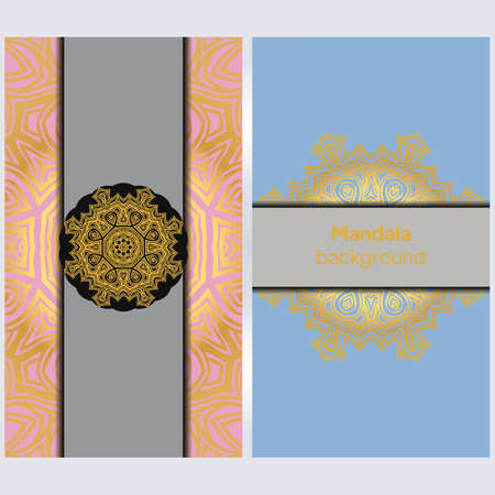 Vintage Invitation or wedding card. Vector illustatration.のイラスト素材