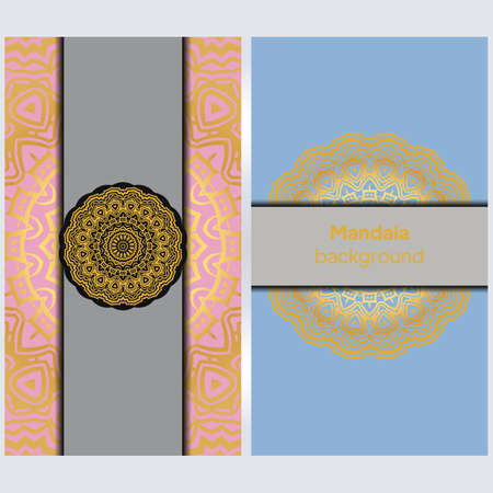 mandala image for relaxing. vector illustrationのイラスト素材