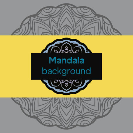 Flower Mandala. Oriental pattern, vector illustration. Islam, Arabic, Indian, moroccanのイラスト素材