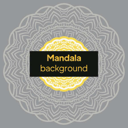 Mandala. India. Geometry. Ornament. Vector Decoration.のイラスト素材