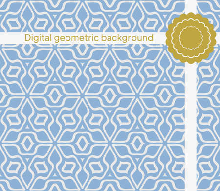 Geometric simple seamless Pattern. Vector illustration. For fabric, textile, scarg, super printのイラスト素材