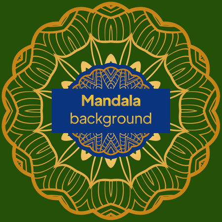 Ornamental mandala inspired ethnic art. Vector illustration.のイラスト素材