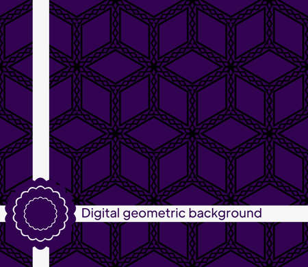 Geometric simple seamless Pattern. Vector illustration. For fabric, textile, scarg, super printのイラスト素材
