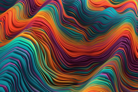 Digital abstract background. Colorful backgroundsの素材