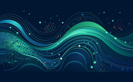 Digital abstract background. Colorful backgroundsの素材