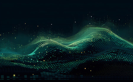Digital abstract background. Colorful backgroundsの素材