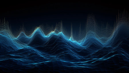 Digital abstract background. Colorful backgroundsの素材