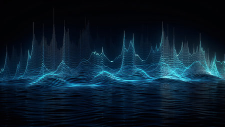 Digital abstract background. Colorful backgroundsの素材