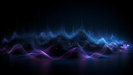 Digital abstract background. Colorful backgroundsの素材