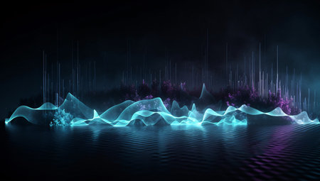 Digital abstract background. Colorful backgroundsの素材