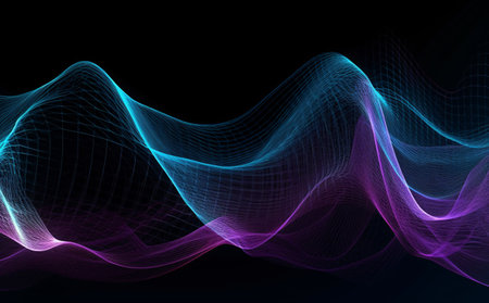 Digital abstract background. Colorful backgroundsの素材