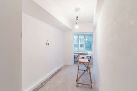 Home renoveation in progress, room designingの写真素材