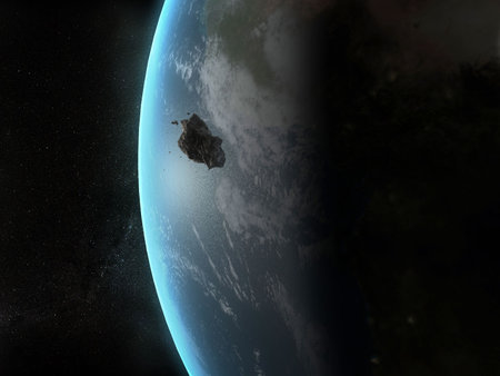 asteroidの写真素材