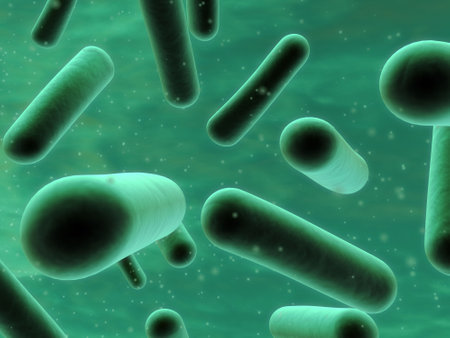 bad bacteriaの写真素材