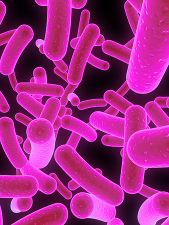 many bacteria