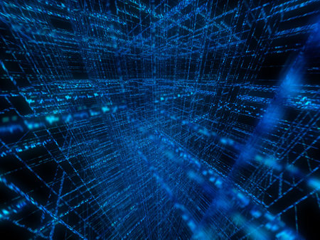 blue matrix