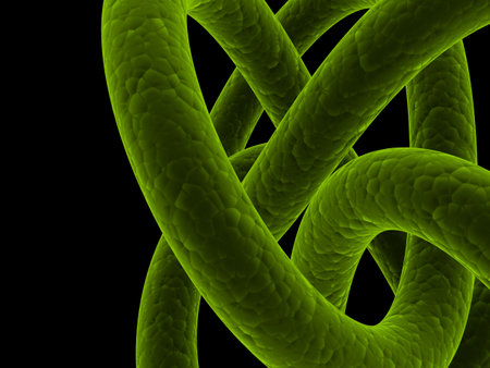 abstract green artの写真素材