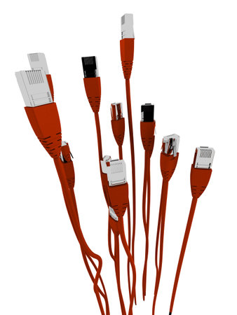 different network cables