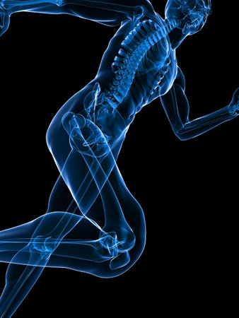 transparent joggerの写真素材