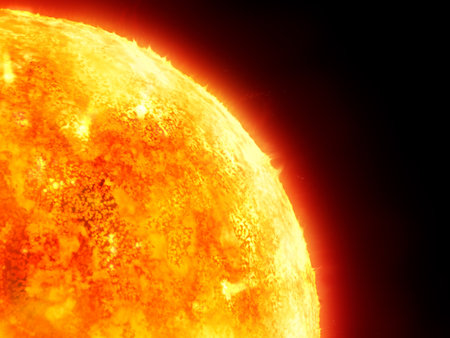 solar system - sun 