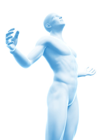 male posingの写真素材