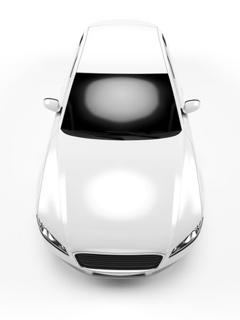 illustration of a concept sports sedanの写真素材