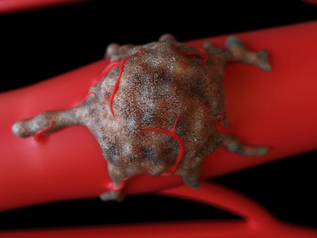 medically accurate 3d illustration of a tumor