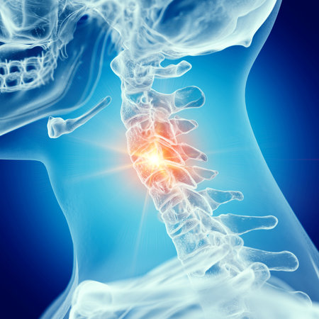 3d rendered medically accurate illustration of the cervical spine