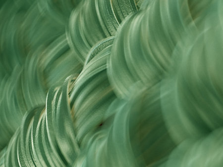 3d rendered illustration of a microscopic view of fabricの写真素材
