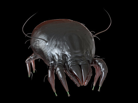 3d rendered medically accurate illustration of a dust miteの写真素材