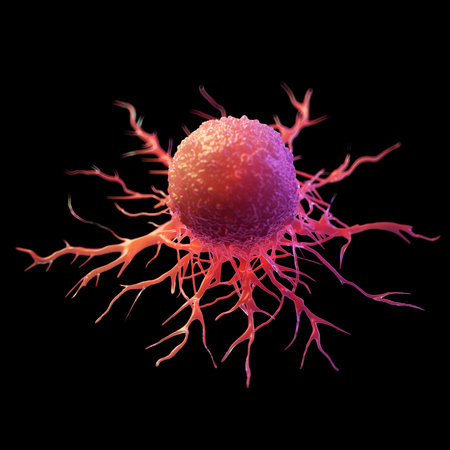 3d rendered illustration of a cancer cell