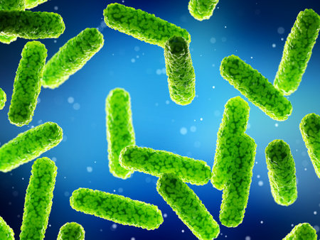 3d rendered medically accurate illustration of bacteriaの写真素材