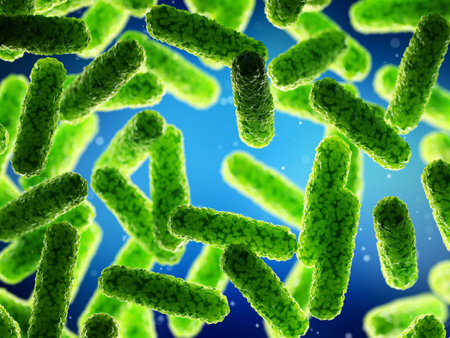 3d rendered medically accurate illustration of bacteria