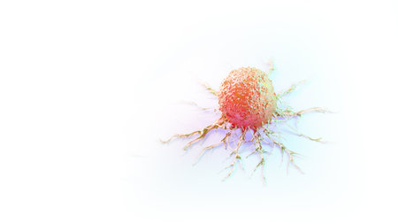 3d rendered illustration of a cancer cell