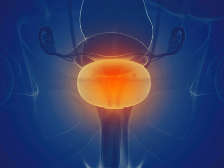 3d rendered medically accurate illustration of a womans bladderの写真素材