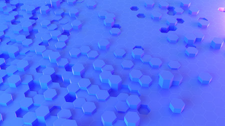 3d rendered illustration of an abstract pattern