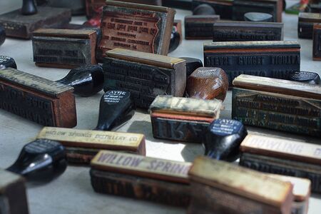 Vintage Stampsの写真素材