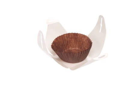 Gift box for sweets, isolated on a white background の写真素材
