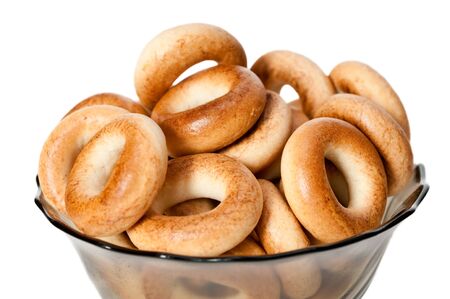Steering-wheels in a black glass vase on a white backgroundの写真素材