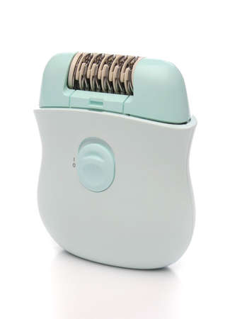 Woman epilator, from my objects seriesの写真素材