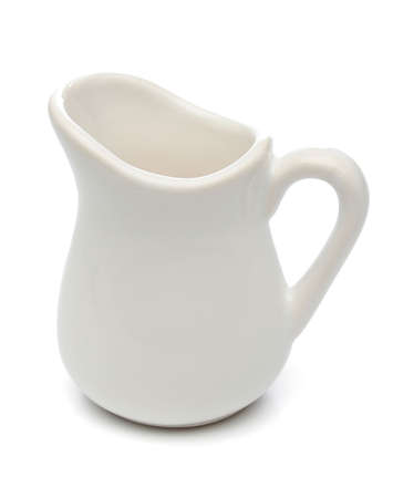 White pottery, from my objects seriesの写真素材