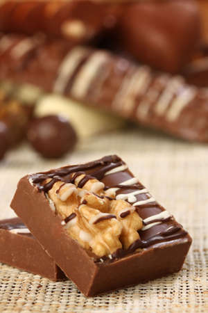 Sweet chocolate candies, chocolate series