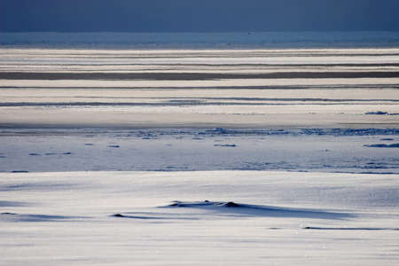 Arctic winter landscape の写真素材