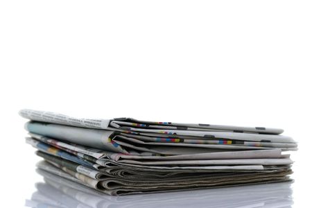 Newspaperの写真素材