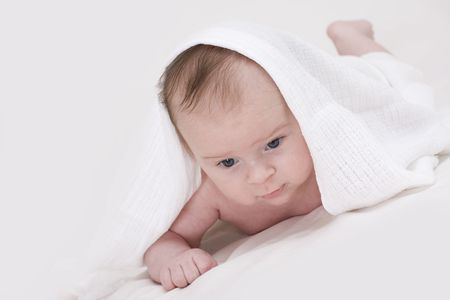 Beautiful babyの写真素材