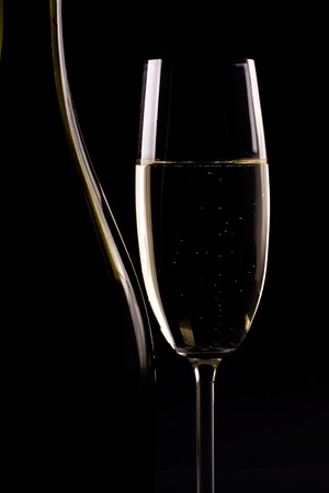 Champagne glassの写真素材