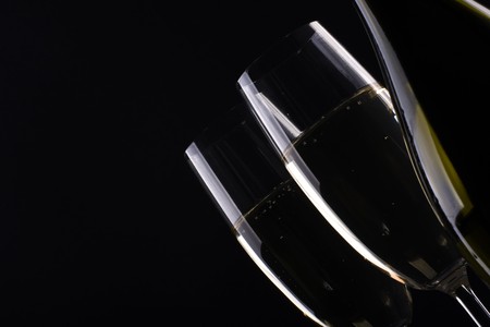 Champagne glassの写真素材