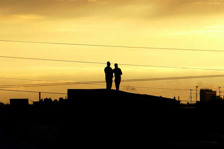 Only twoの写真素材