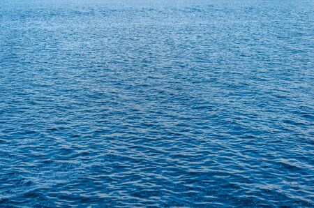 texture of fresh or sea blue water on the whole frameの写真素材