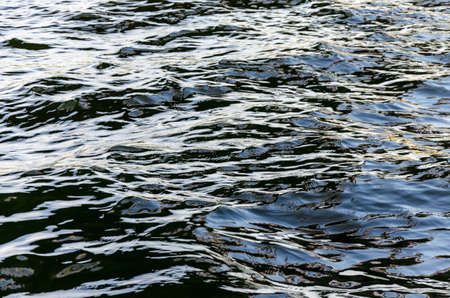 texture of fresh or sea blue water on the whole frameの写真素材